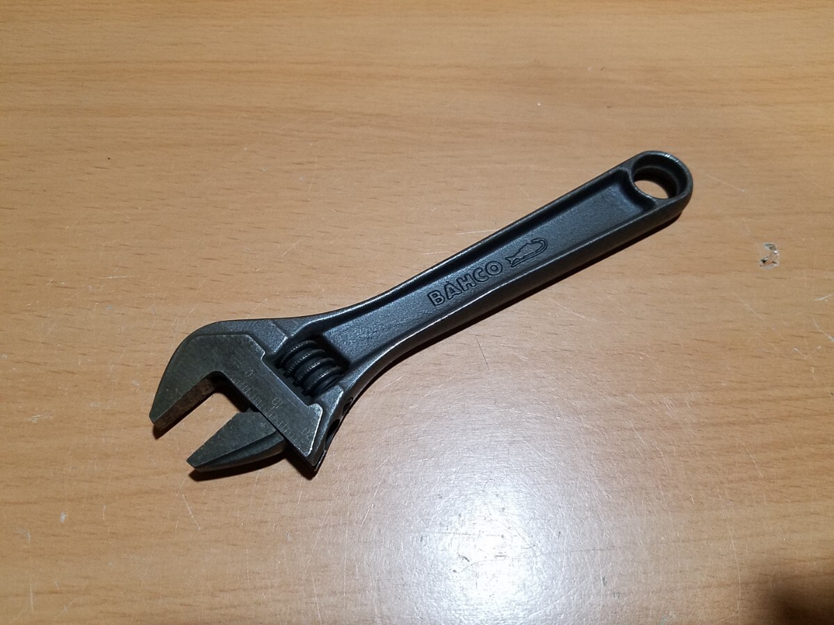 229-9 BAHCO 8070 150mm 6〝 モンキーレンチ 中古品 バーコ 229-9 BAHCO 8070 150mm 6〝 モンキーレンチ 中古品 バーコ
