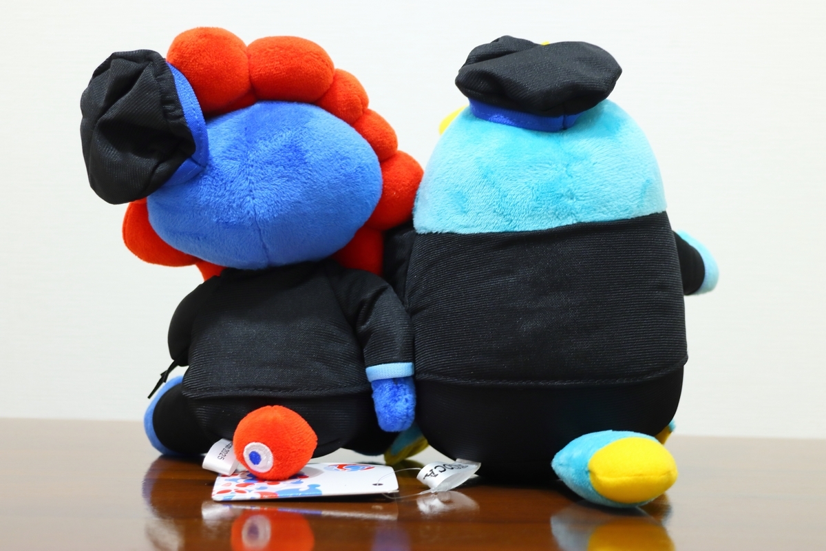 イコちゃん?ミャクミャク駅員さんぬいぐるみ　萬博限定 カードケース付きぬいぐるみ ミャクミャク イコちゃん