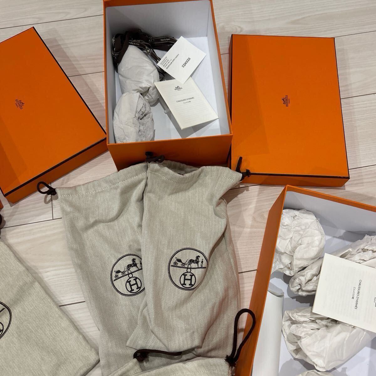 エルメス 靴 空箱 保存袋 3箱 HERMES シューズ 箱 空き箱 化粧箱 エルメス 靴 空箱 保存袋 3箱 HERMES シューズ 箱 空き箱 化粧箱