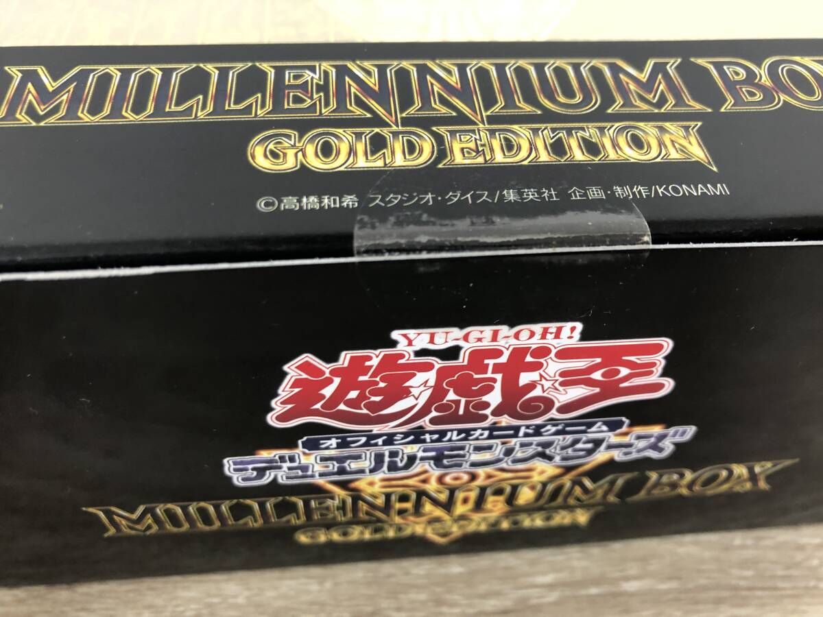 100◇ 未開封 遊戯王 MILLENNIIM BOX GOLD EDITION ミレニアム 100◇ 未開封 遊戯王 MILLENNIIM BOX GOLD EDITION ミレニアム