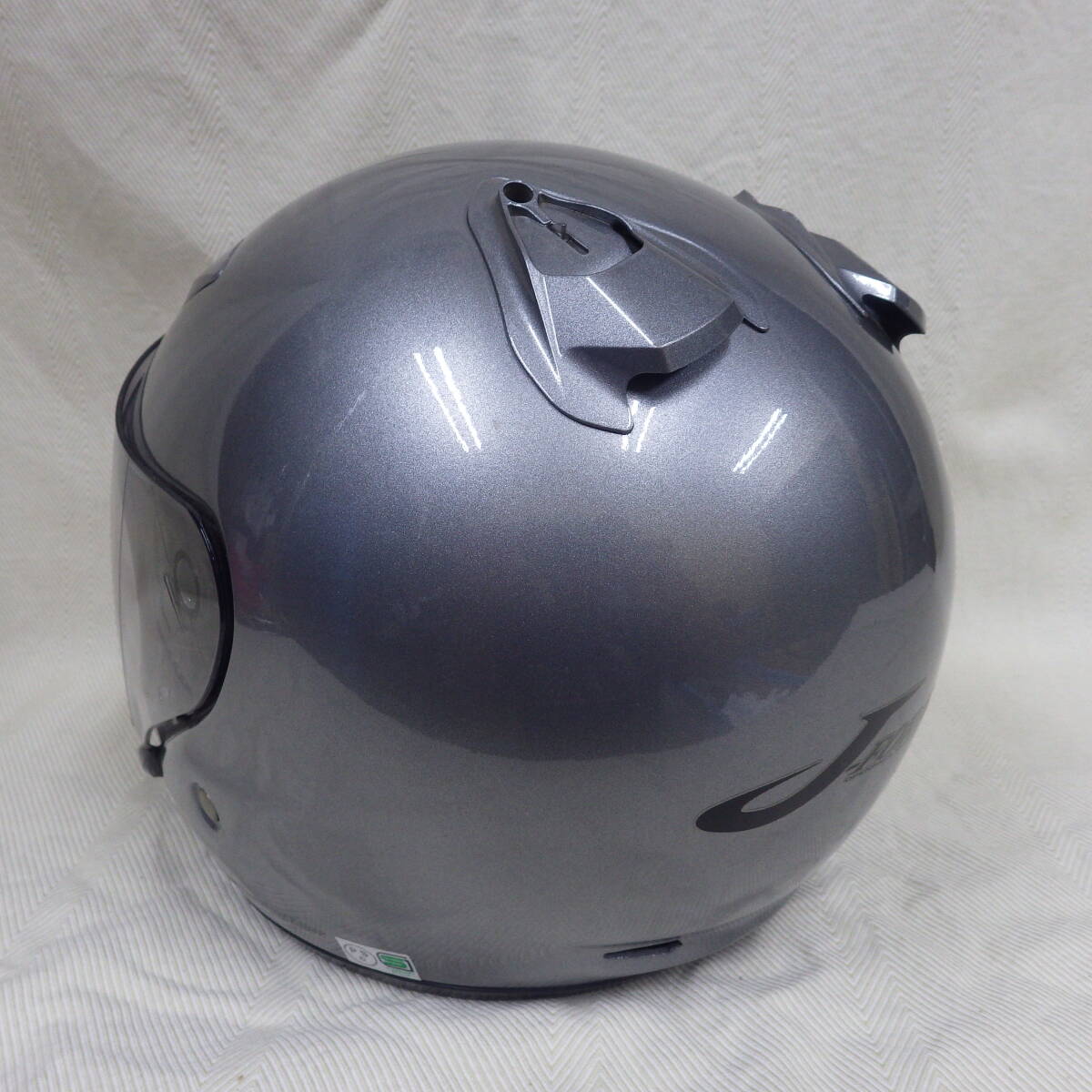 外装美品!! SHOEI J-FORCE2 シルバー L ジェットヘルメット 外装美品!! SHOEI J-FORCE2 シルバー L ジェットヘルメット