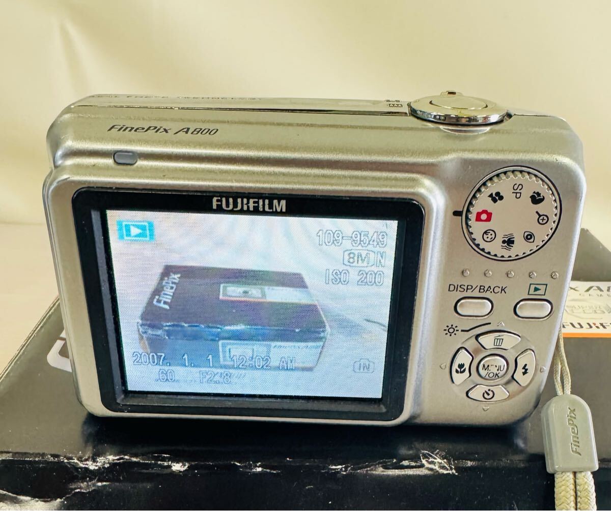 4h8 必見! 中古 現状品 FUJIFILM FinePix A800 8.3メガピクセル 4h8 必見! 中古 現状品 FUJIFILM FinePix A800 8.3メガピクセル