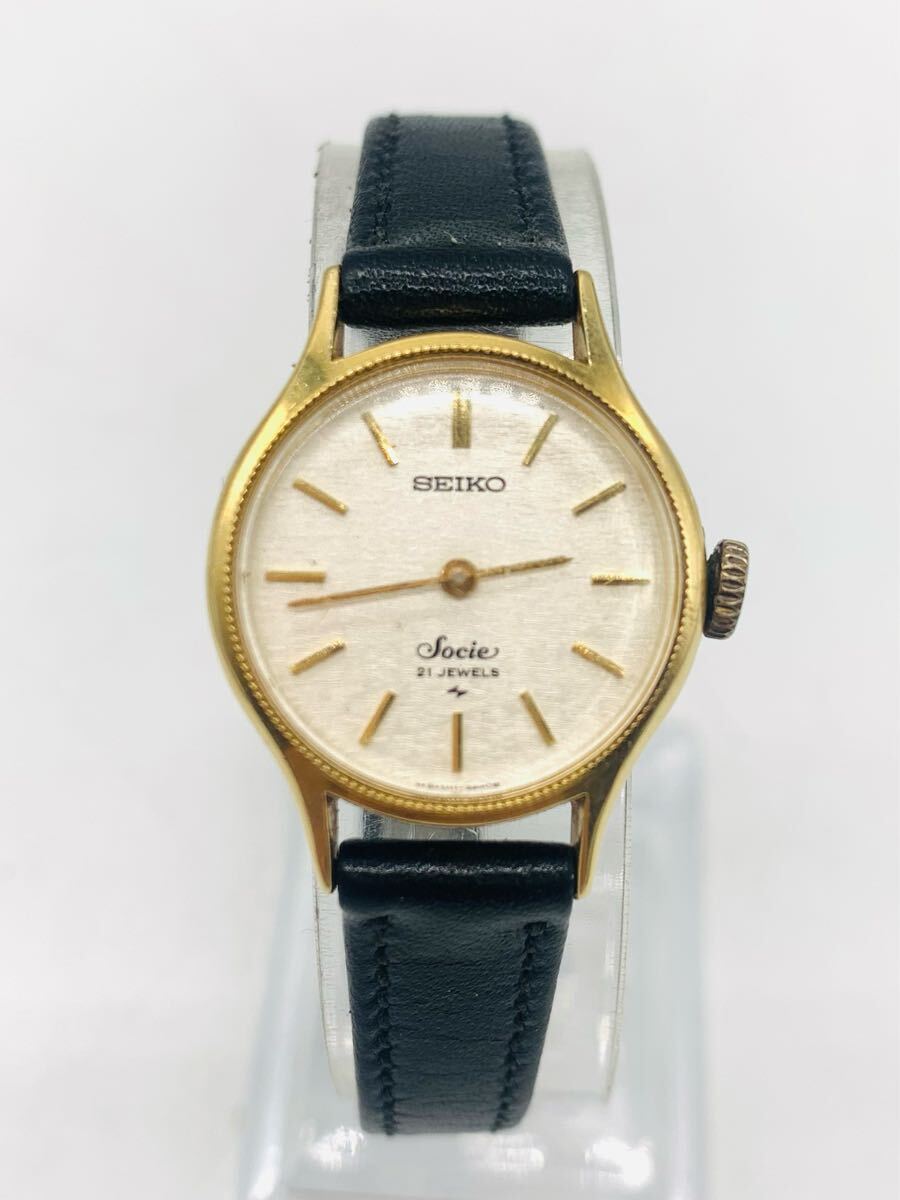 4h01 必見! 中古 現状品SEIKO Socie 21JEWELS 21石 14K セイコー 4h01 必見! 中古 現状品SEIKO Socie 21JEWELS 21石 14K セイコー
