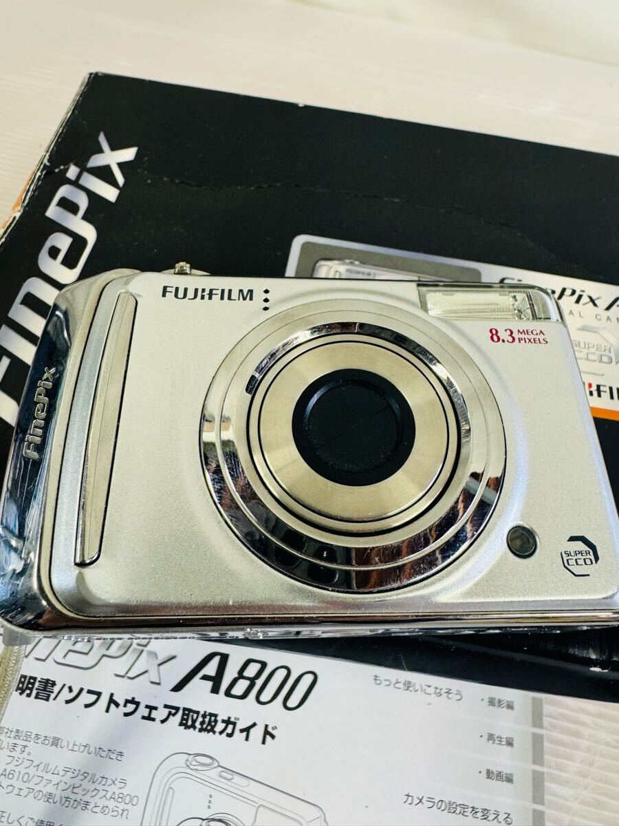4h8 必見! 中古 現状品 FUJIFILM FinePix A800 8.3メガピクセル 4h8 必見! 中古 現状品 FUJIFILM FinePix A800 8.3メガピクセル