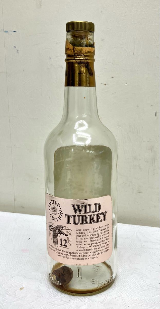 WILD TURKEY 12年 LIMITED EDITION ワイルドターキー SUNTORY WILD TURKEY 12年 LIMITED EDITION ワイルドターキー SUNTORY