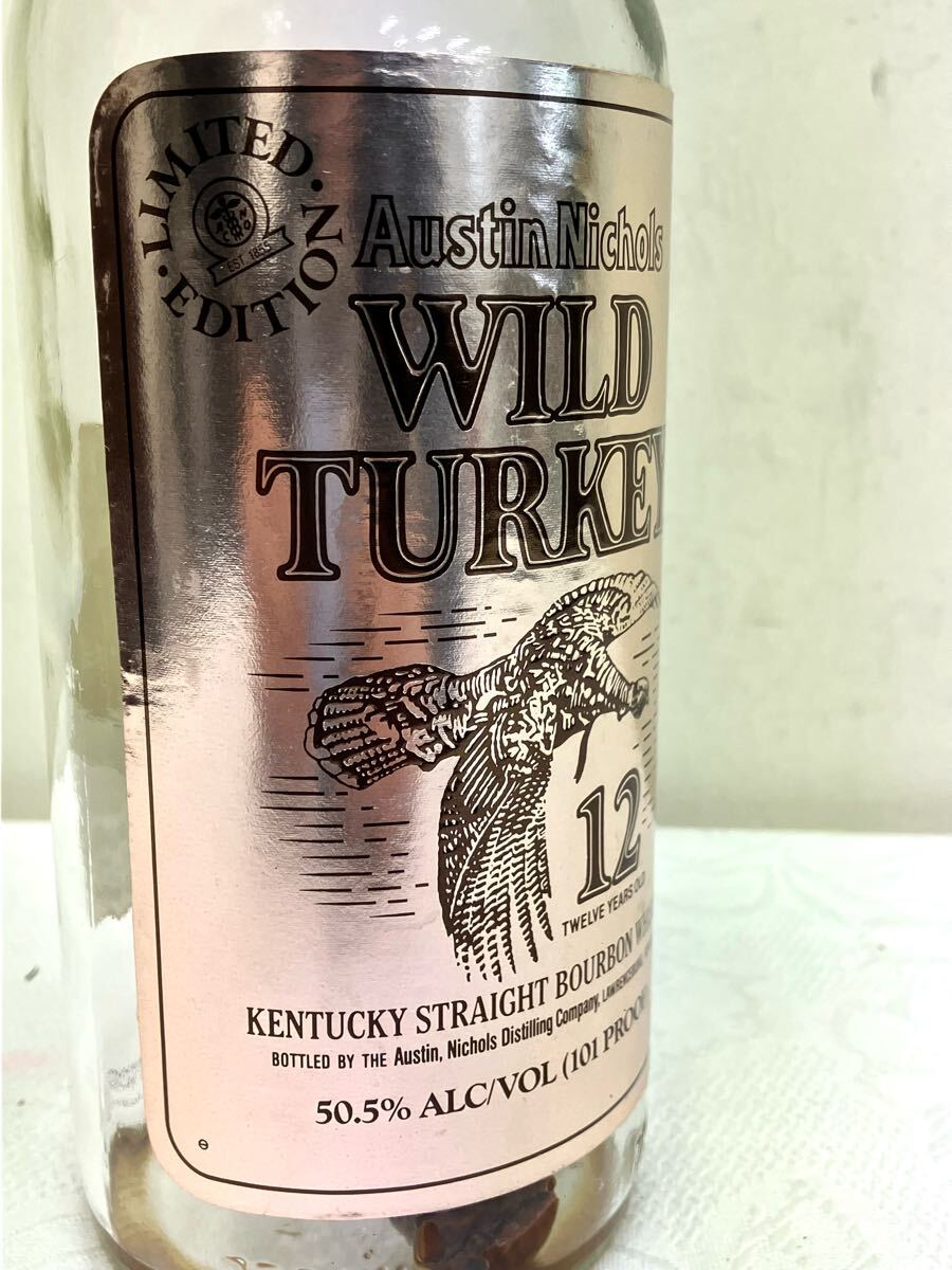 WILD TURKEY 12年 LIMITED EDITION ワイルドターキー SUNTORY WILD TURKEY 12年 LIMITED EDITION ワイルドターキー SUNTORY