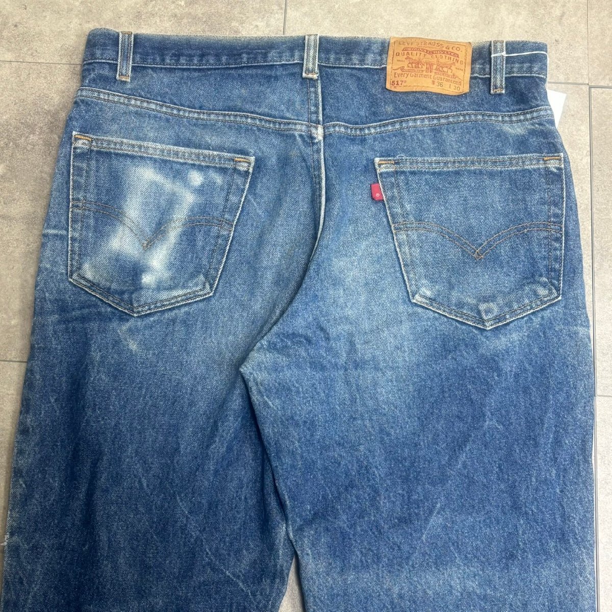 USA製 90年代 Levi's 517 ビンテージ デニム 36×30 刻印512 MADE USA製 90年代 Levi's 517 ビンテージ デニム 36×30 刻印512 MADE