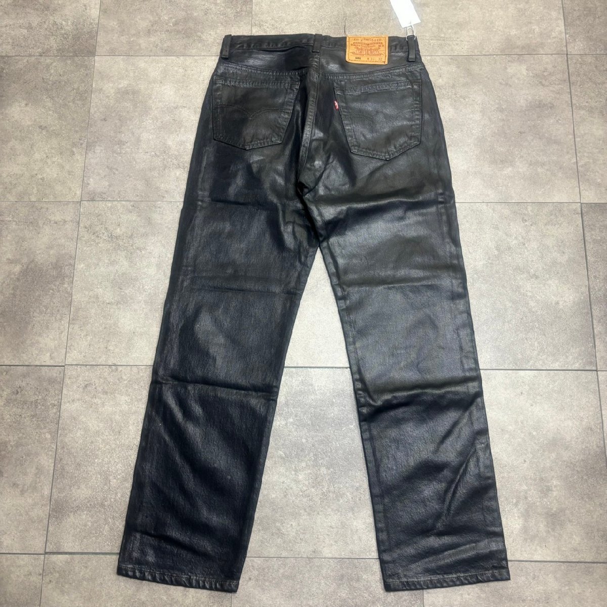 USA製 90年代 Levi's 501 ブラック ラバーコーティングパンツ USA製 90年代 Levi's 501 ブラック ラバーコーティングパンツ