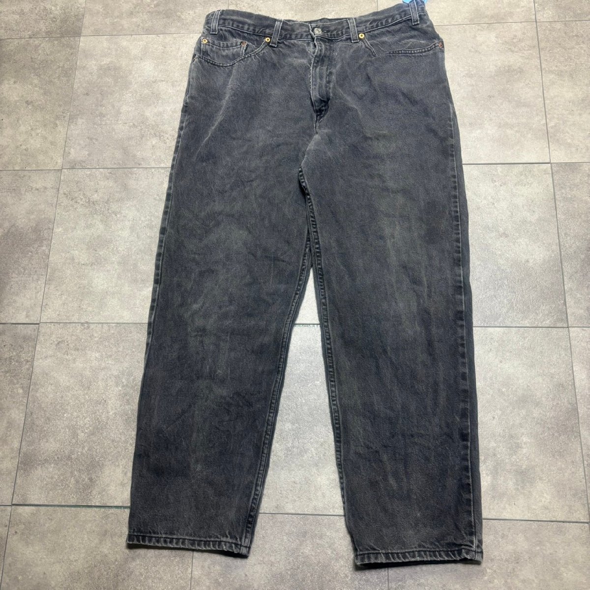 MEXICO製 00年代 Levi's 550 ブラック デニム 38×29 刻印378 MEXICO製 00年代 Levi's 550 ブラック デニム 38×29 刻印378