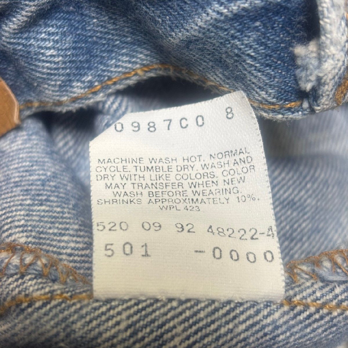 USA製 90年代 Levi's 501xx ビンテージ デニム 36×32 刻印520 USA製 90年代 Levi's 501xx ビンテージ デニム 36×32 刻印520