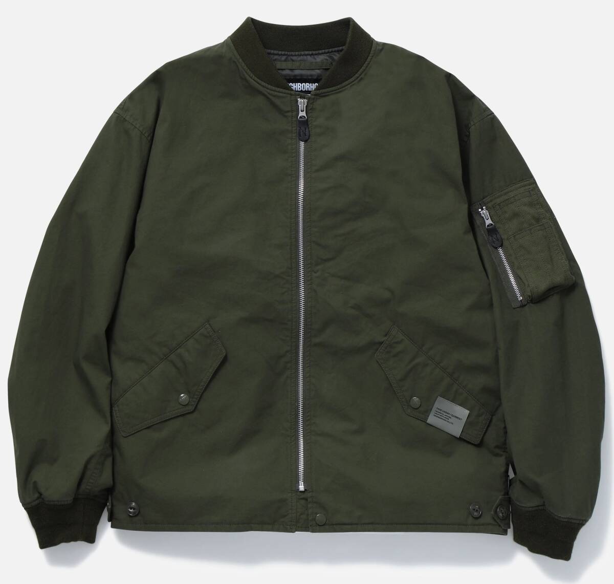 25春夏　Lサイズ 　オリーブドラブ　RC FLIGHT JACKET　ネイバーフッド　NEIGHBORHOOD　251SZNH-JKM02