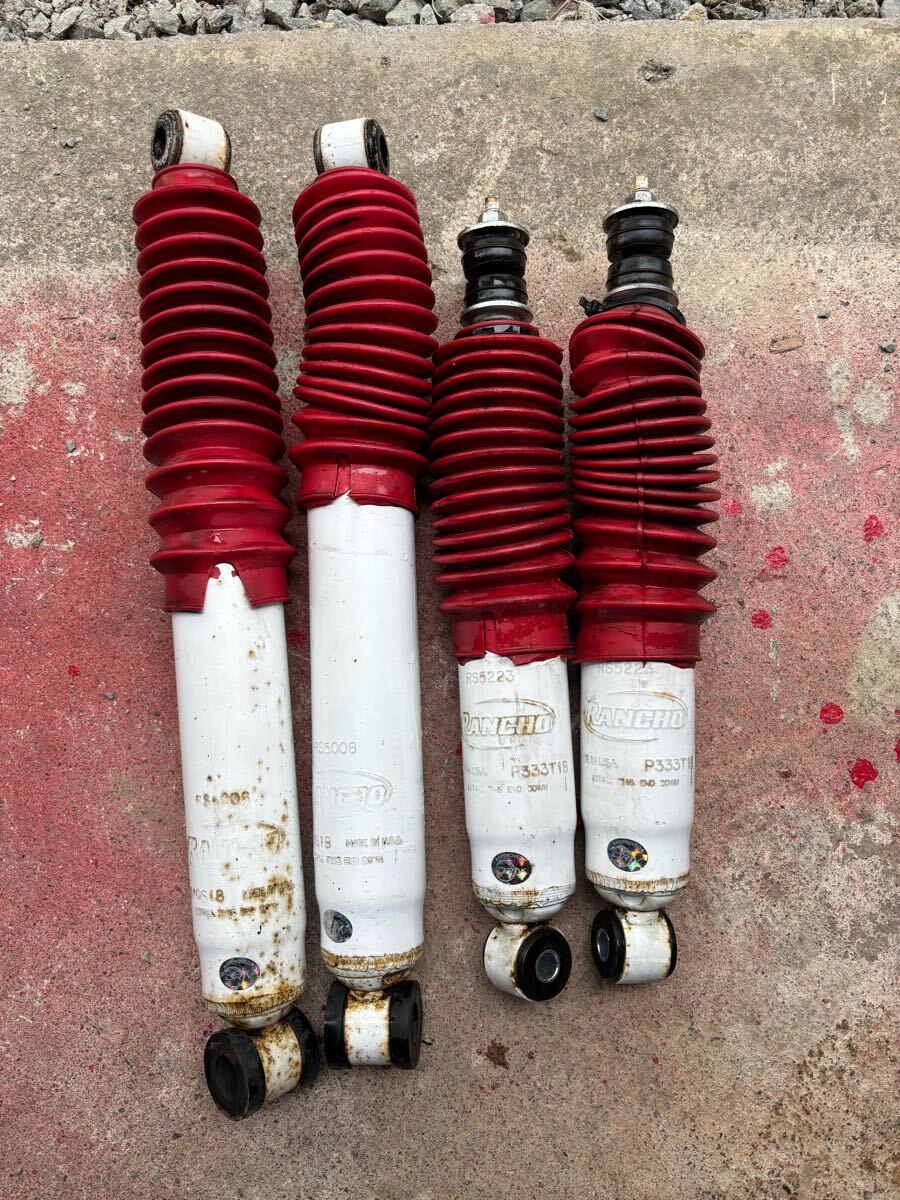 ハイエース ランチョ ショートショック 使用期間半年