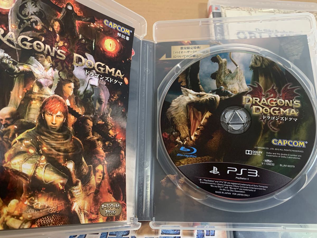 PS3ソフト 4本セット ドラゴンズドグマ オブリビオン アンチャー PS3ソフト 4本セット ドラゴンズドグマ オブリビオン アンチャー