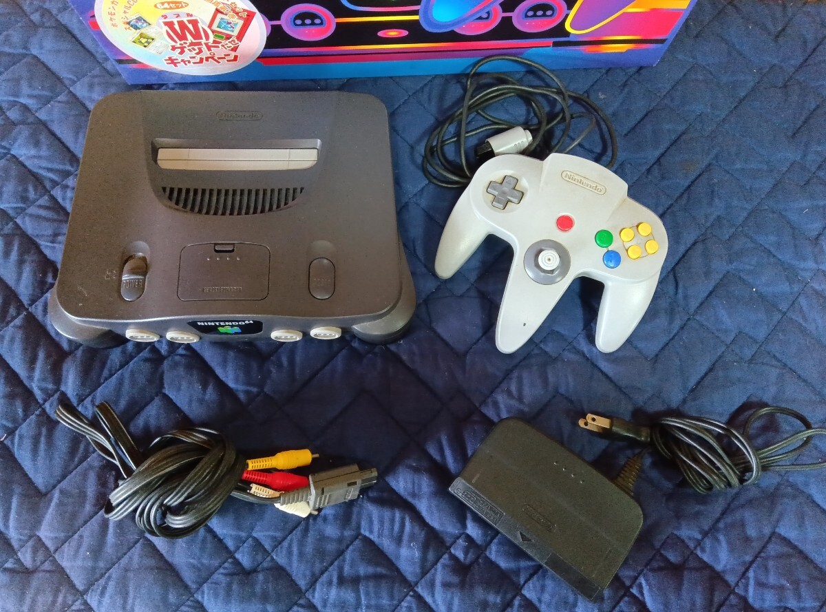 ニンテンドウ64 NUS-001 箱付き NINTENDO64 任天堂 ニンテンドー ニンテンドウ64 NUS-001 箱付き NINTENDO64 任天堂 ニンテンドー