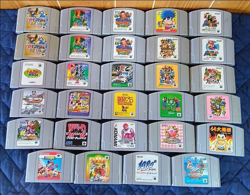 ◇ ｜ニンテンドー64 カセット 30本まとめ｜ ゲームカセット