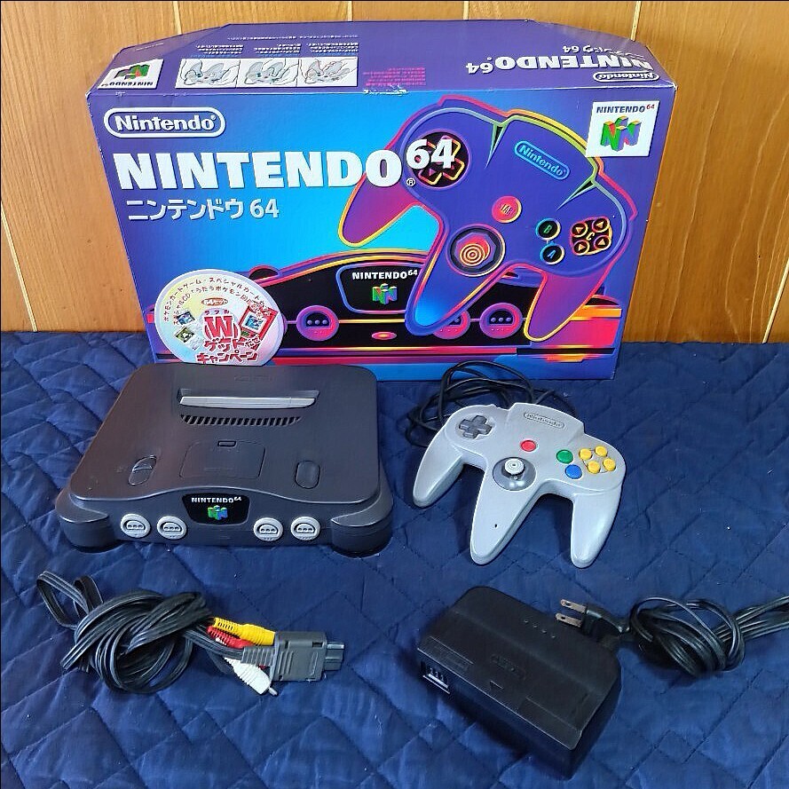 ニンテンドウ64 NUS-001 箱付き NINTENDO64 任天堂 ニンテンドー ニンテンドウ64 NUS-001 箱付き NINTENDO64 任天堂 ニンテンドー
