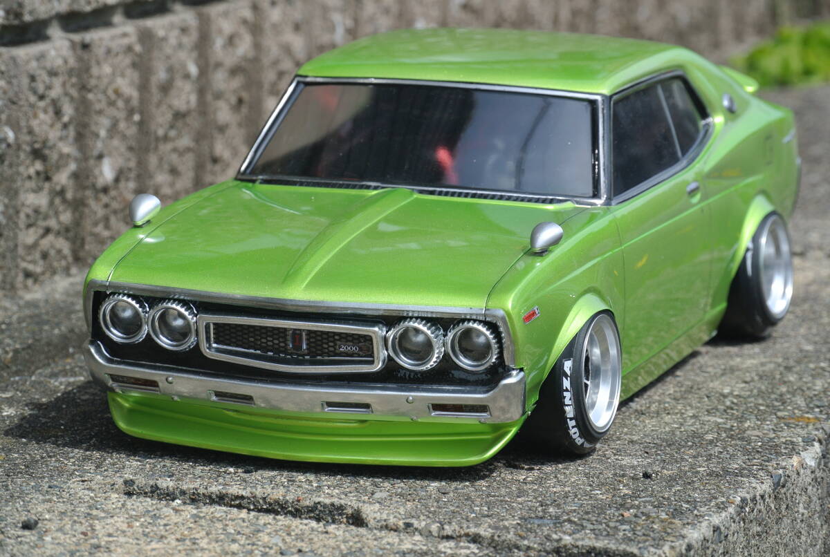 パンドラRC C130ローレル ボディ Yahoo!オークション - 1/10 パンドラRC ローレル C130 ブタケツ
