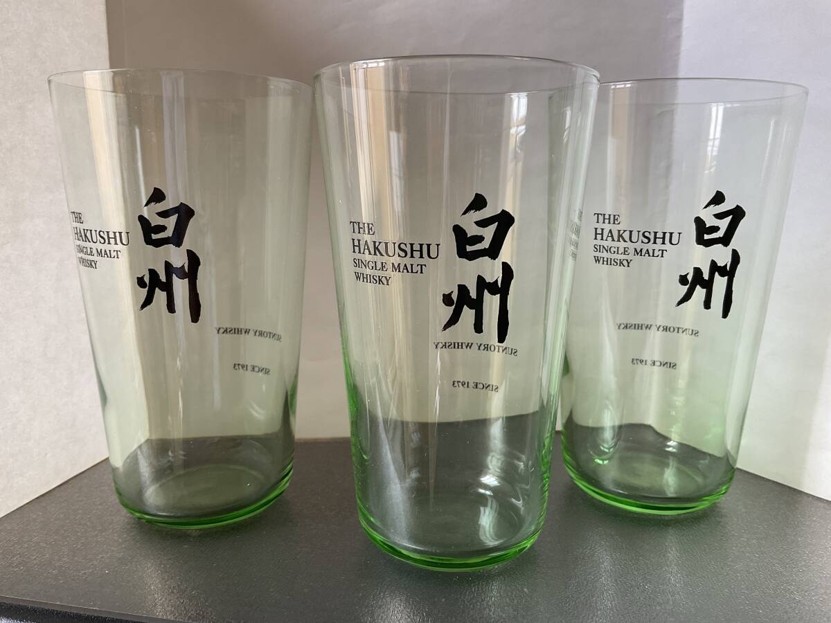 未使用品 SUNTORY 山崎 白州森香る ハイボールグラス 6個 未使用品 SUNTORY 山崎 白州森香る ハイボールグラス 6個