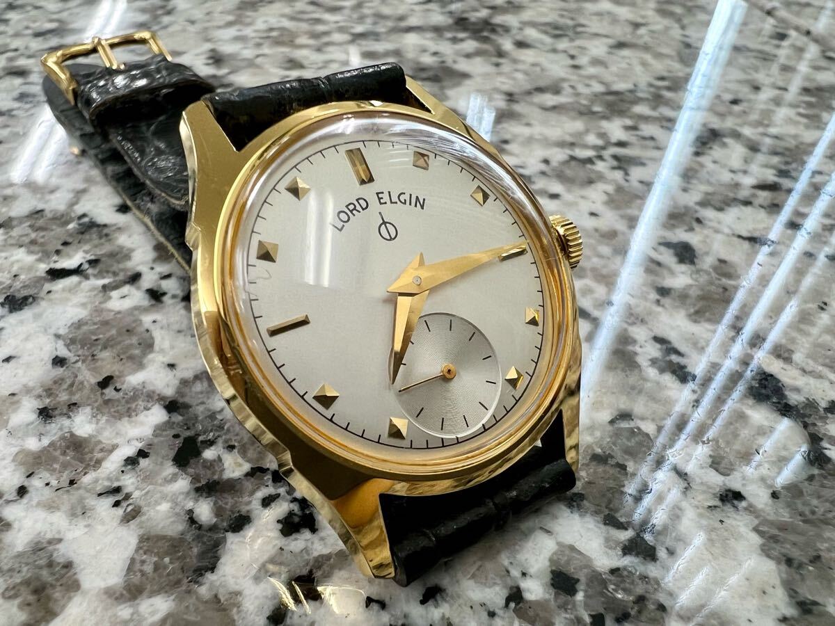 希少品【LORD ELGIN ロードエルジン/スモールセコンド】QZ 希少品【LORD ELGIN ロードエルジン/スモールセコンド】QZ