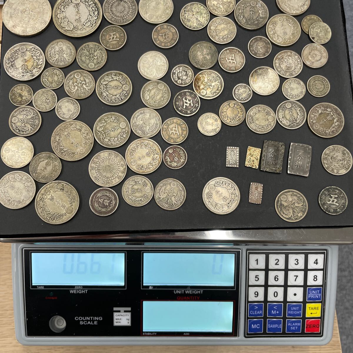 1円から!50銭銀貨 一分銀 一朱銀 一朱金 古銭 銀貨 1円から!50銭銀貨 一分銀 一朱銀 一朱金 古銭 銀貨