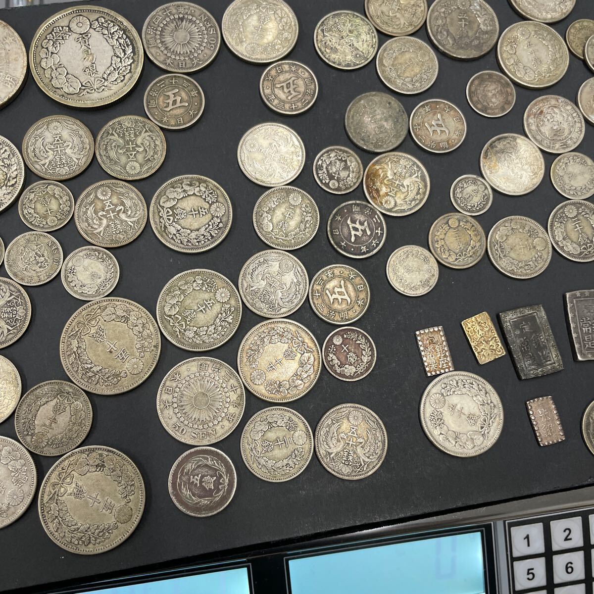 1円から!50銭銀貨 一分銀 一朱銀 一朱金 古銭 銀貨 1円から!50銭銀貨 一分銀 一朱銀 一朱金 古銭 銀貨