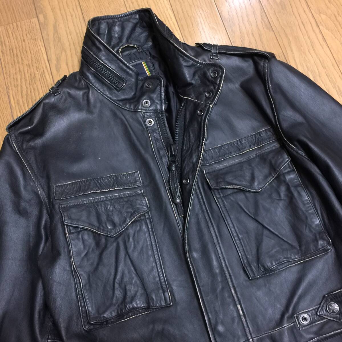 美品 AVIREX アヴィレックス 極上 羊革 ラムレザー ヴィンテージ 美品 AVIREX アヴィレックス 極上 羊革 ラムレザー ヴィンテージ