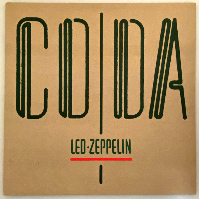 ★L(fēng)ED ZEPPELIN「CODA」US盤LP(1982年)90051-1 美盤★