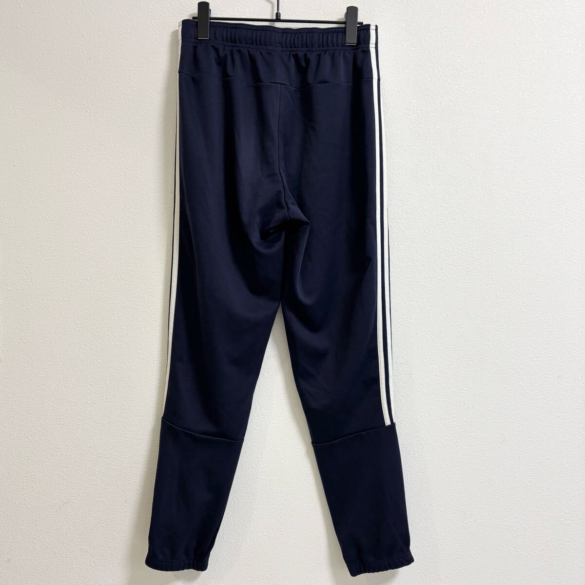 adidas アディダス ジャージ トラックパンツ ネイビー L