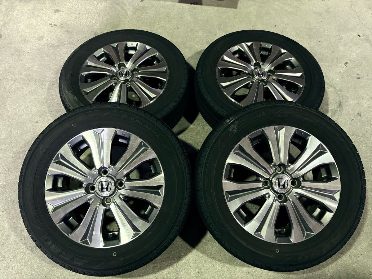 ホンダ 純正 アルミホイール 中古タイヤ 4本セット フリード GB3 ホンダ 純正 アルミホイール 中古タイヤ 4本セット フリード GB3