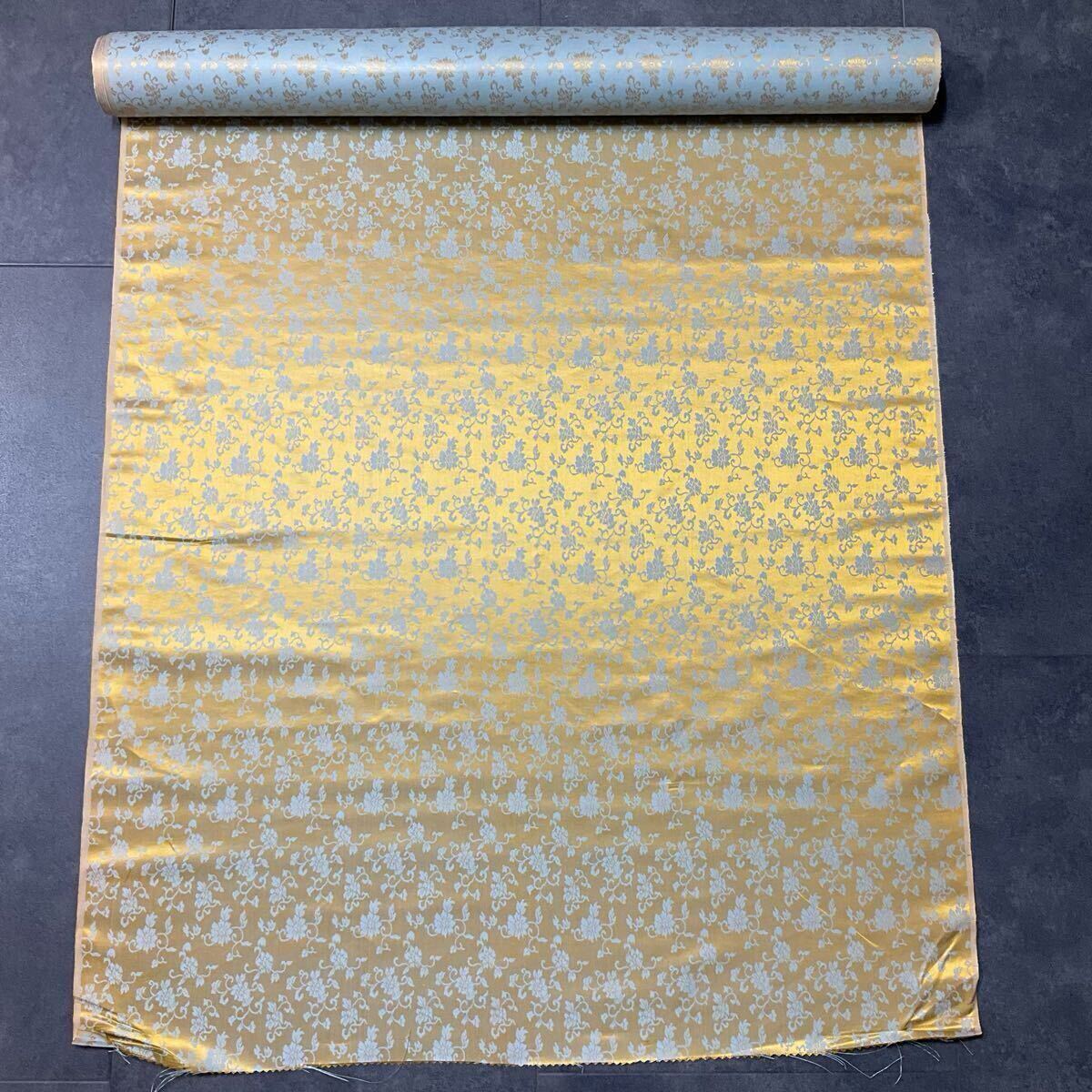 伍参極上西陣織金襴緞子金糸◇反物◇69.5×19m00cm◇法衣装束狩衣 伍参極上西陣織金襴緞子金糸◇反物◇69.5×19m00cm◇法衣装束狩衣