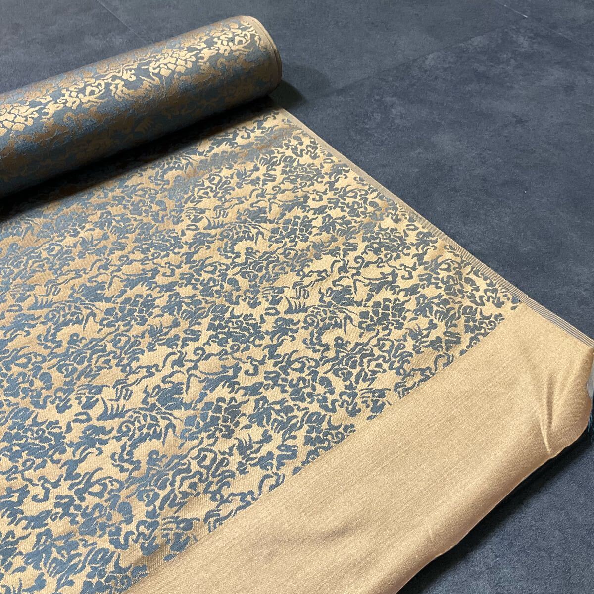 伍七◇極上西陣織金襴緞子金糸◇反物◇71×9m30cm◇法衣装束狩衣 伍七◇極上西陣織金襴緞子金糸◇反物◇71×9m30cm◇法衣装束狩衣