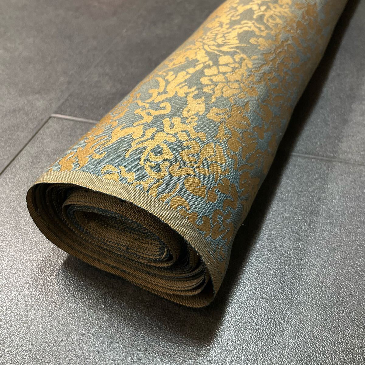 伍七◇極上西陣織金襴緞子金糸◇反物◇71×9m30cm◇法衣装束狩衣 伍七◇極上西陣織金襴緞子金糸◇反物◇71×9m30cm◇法衣装束狩衣