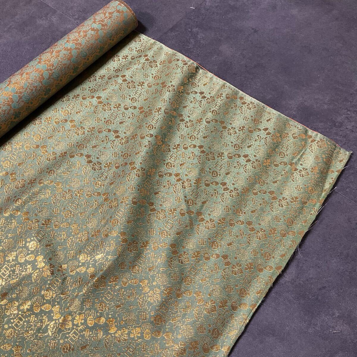 壱極上西陣織◇金襴緞子金糸◇反物68×4m10cm◇法衣装束◇神職 壱極上西陣織◇金襴緞子金糸◇反物68×4m10cm◇法衣装束◇神職