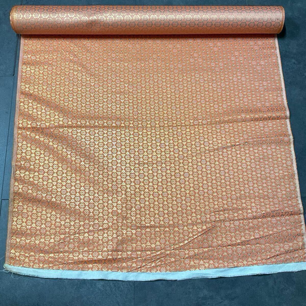 四極上西陣織金襴緞子金糸◇反物71.5×10m20cm◇法衣装束神職狩衣 四極上西陣織金襴緞子金糸◇反物71.5×10m20cm◇法衣装束神職狩衣
