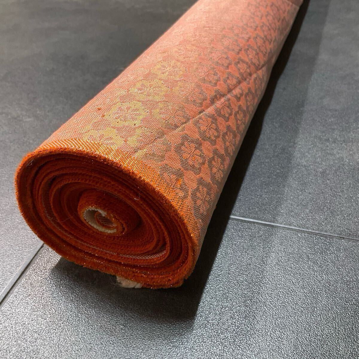 四極上西陣織金襴緞子金糸◇反物71.5×10m20cm◇法衣装束神職狩衣 四極上西陣織金襴緞子金糸◇反物71.5×10m20cm◇法衣装束神職狩衣
