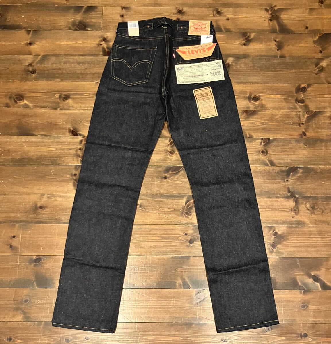 新品 98年製 未洗い リジット 米国製 DEAD バレンシア製 新品 98年製 未洗い リジット 米国製 DEAD バレンシア製