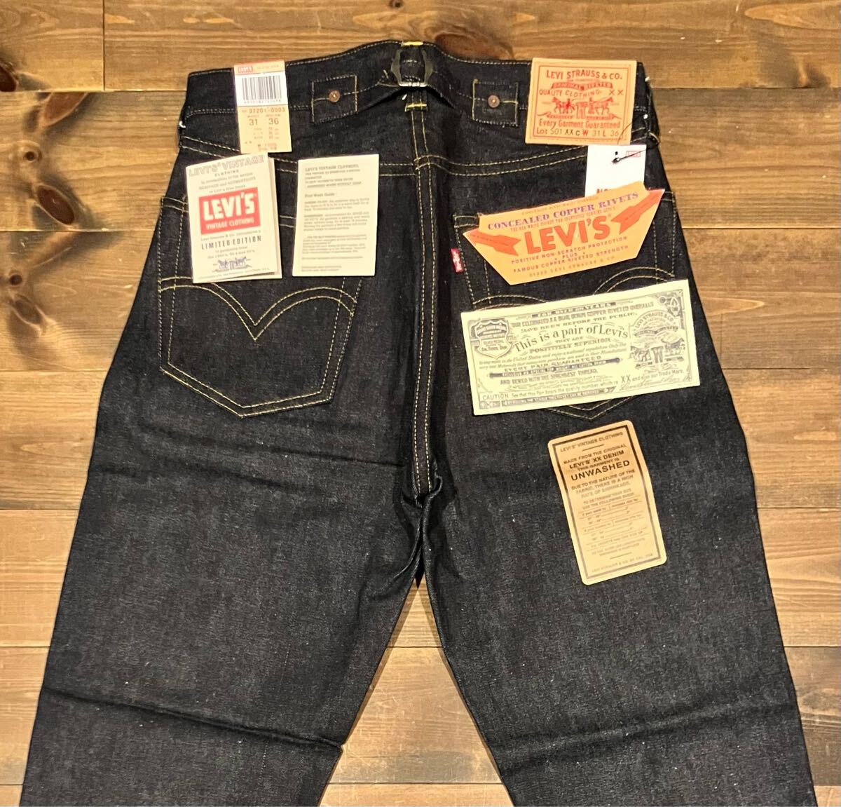 新品 98年製 未洗い リジット 米国製 DEAD バレンシア製 新品 98年製 未洗い リジット 米国製 DEAD バレンシア製