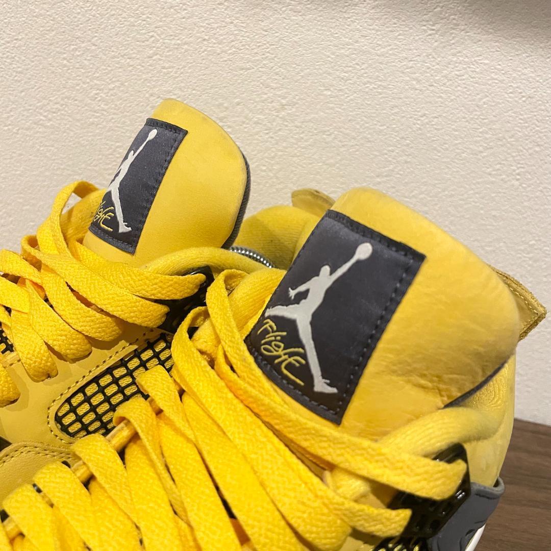 NIKE AIR JORDAN 4 RETRO TOUR YELLOW ナイキ エア ジョーダン 4 NIKE AIR JORDAN 4 RETRO TOUR YELLOW ナイキ エア ジョーダン 4