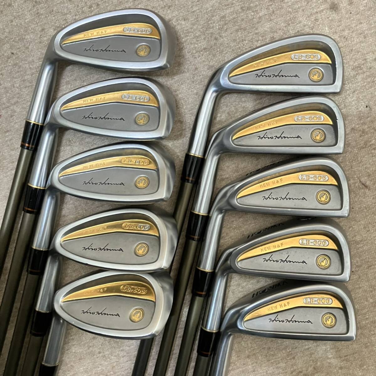 ホンマ HONMA ヒロホンマ アイアンセット 左 左利き用 ホンマ HONMA ヒロホンマ アイアンセット 左 左利き用