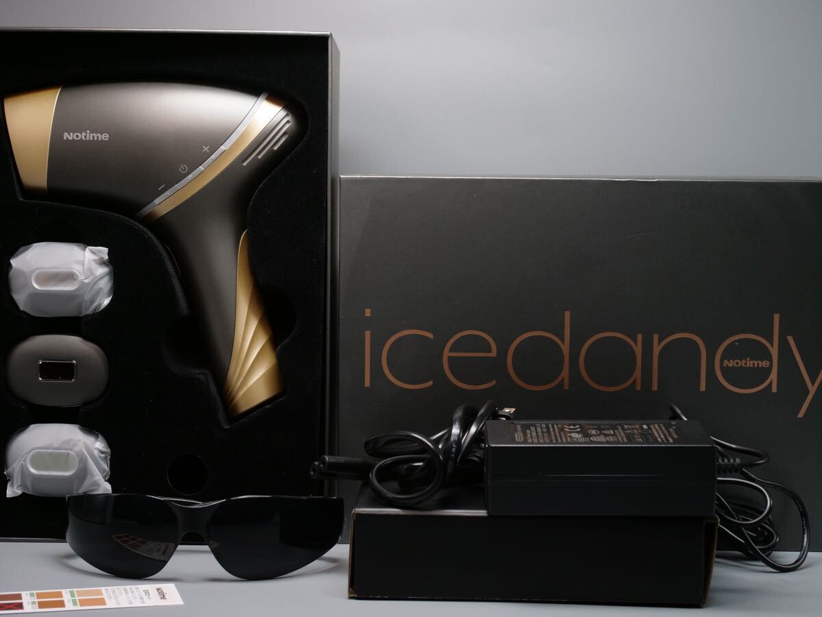 icedandy アイスダンディ SKB-2108 脱毛器 家庭用光美容器(脱毛 icedandy アイスダンディ SKB-2108 脱毛器 家庭用光美容器(脱毛
