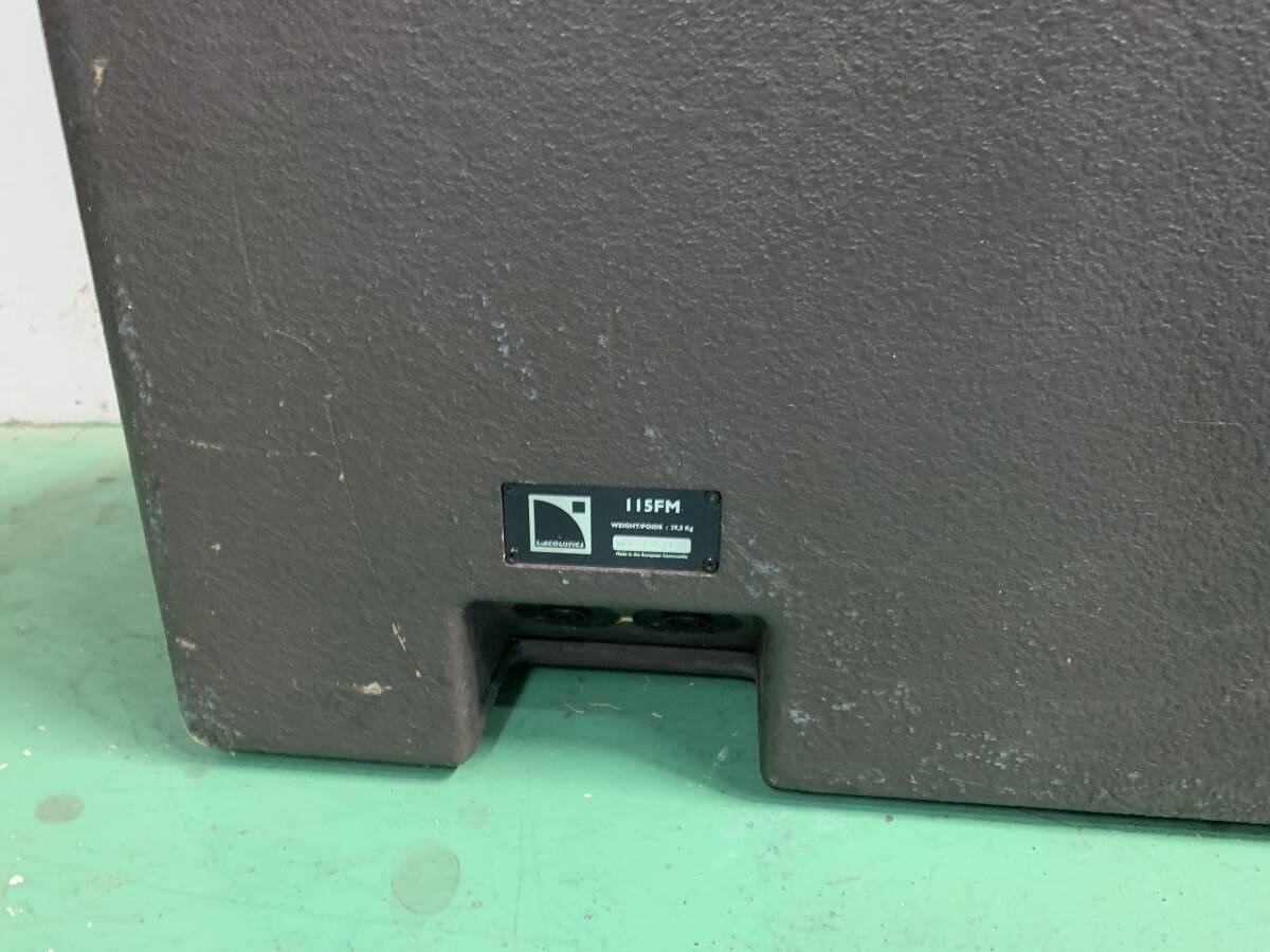 Yahoo!オークション - <セット>L-ACOUSTICS 115FM 2台(ケース Yahoo!オークション - <セット>L-ACOUSTICS 115FM 2台(ケース