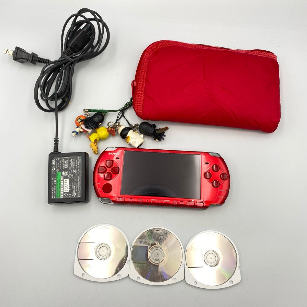 II【売り切り】SONY PSP本体+ソフト3本セット PSP-3000 II【売り切り】SONY PSP本体+ソフト3本セット PSP-3000