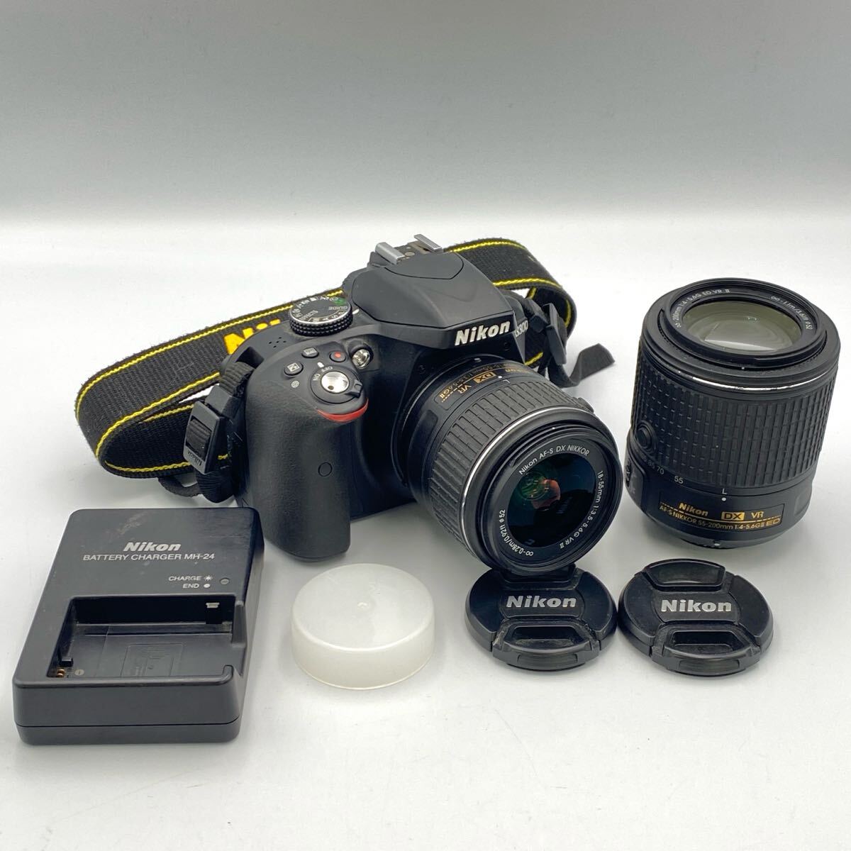 K【売り切り】Nikon D3300 デジタル一眼レフカメラ ダブルズーム K【売り切り】Nikon D3300 デジタル一眼レフカメラ ダブルズーム