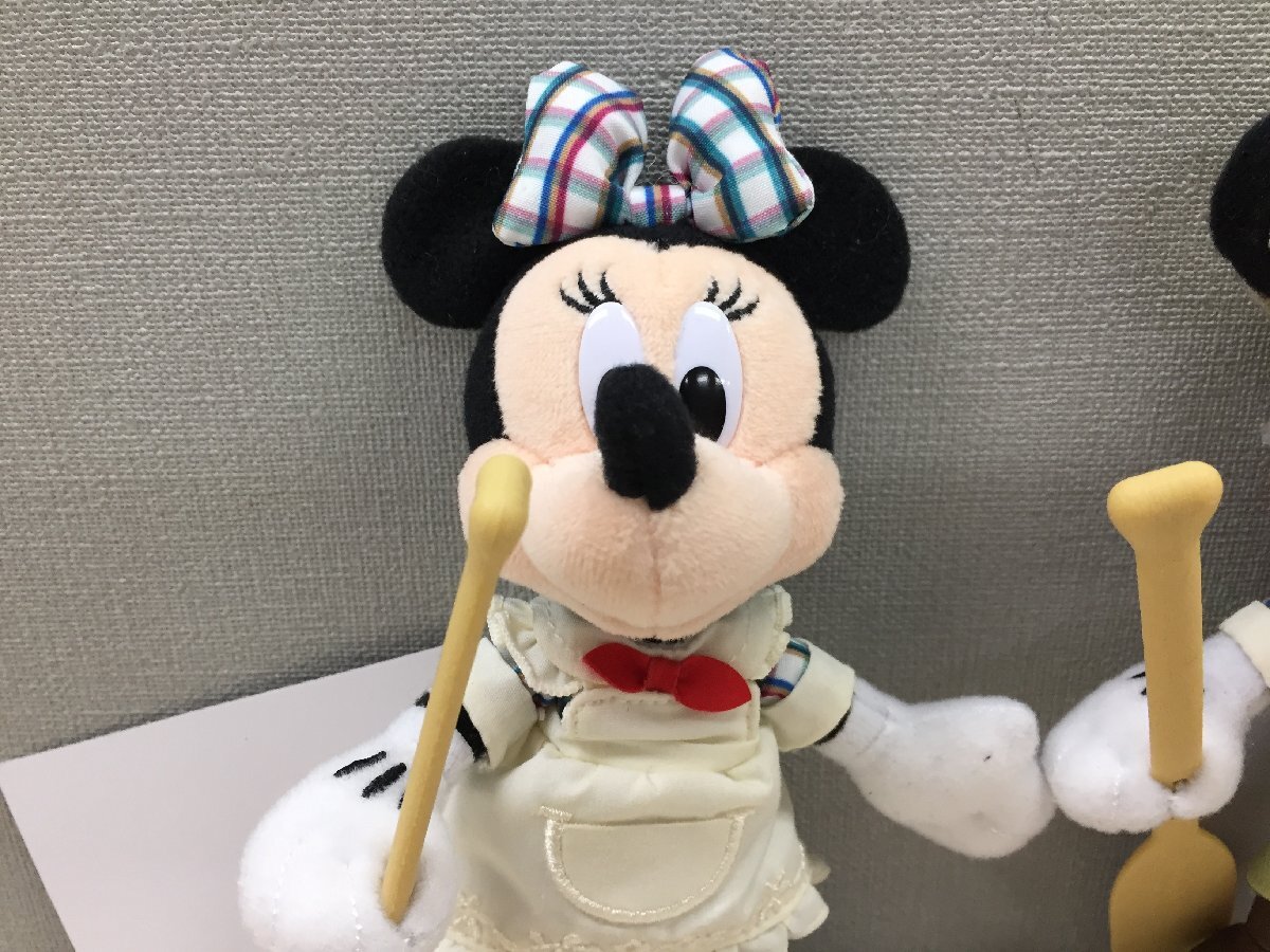 ◇ディズニー TDR ミッキー ミニー ぬいぐるみバッジ 2点 タグ付 ◇ディズニー TDR ミッキー ミニー ぬいぐるみバッジ 2点 タグ付