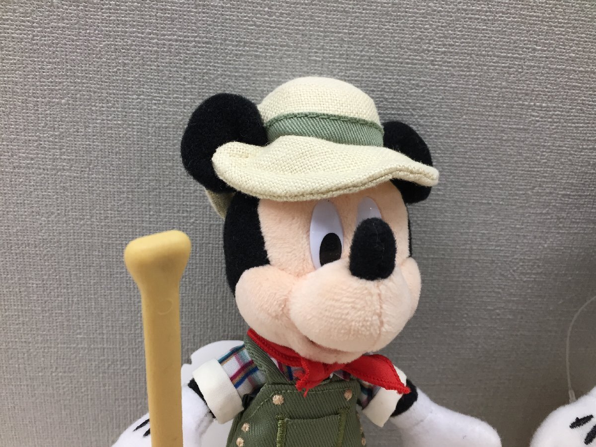 ◇ディズニー TDL ミッキー ミニー ぬいぐるみバッジ 2点 タグ付 ◇ディズニー TDL ミッキー ミニー ぬいぐるみバッジ 2点 タグ付