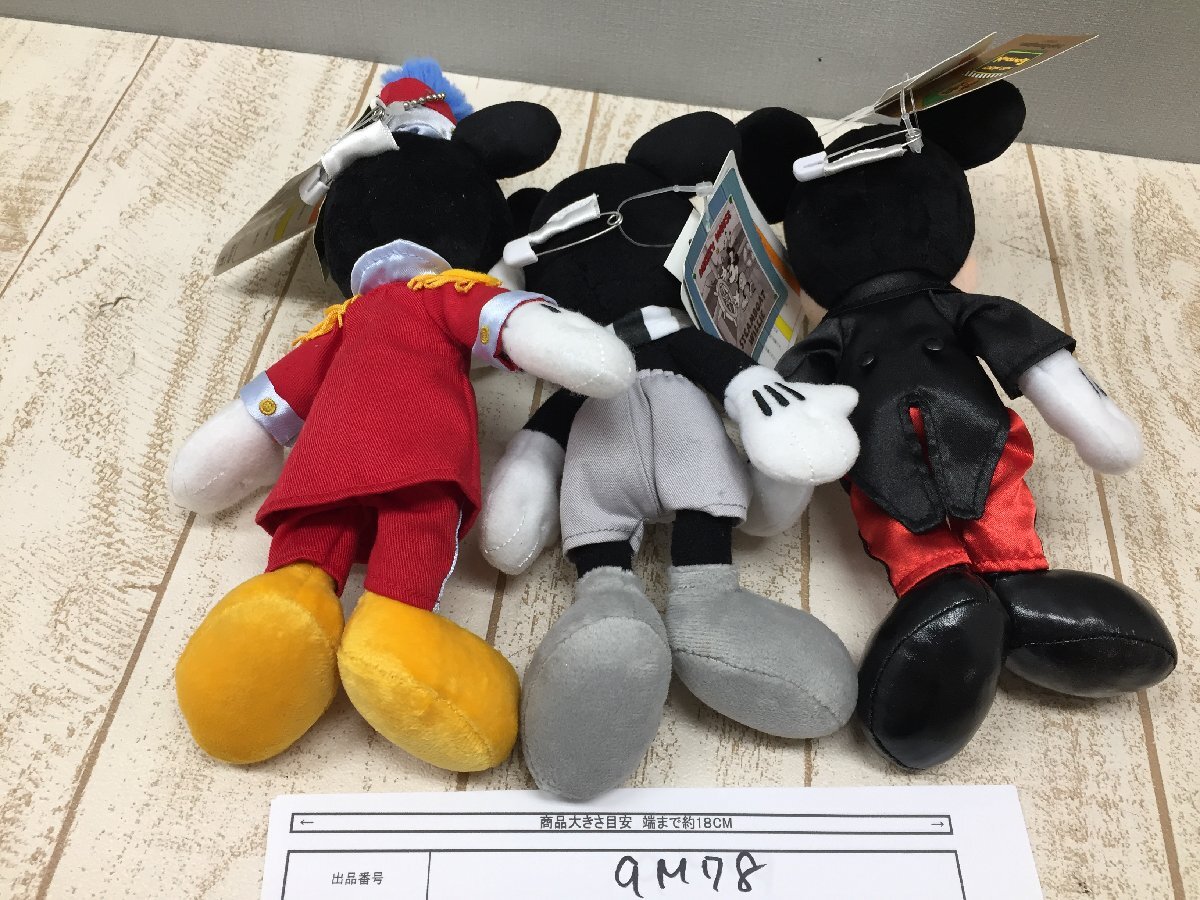 ◇ディズニー TDR ミッキーマウス ぬいぐるみバッジ 3点 タグ付 ◇ディズニー TDR ミッキーマウス ぬいぐるみバッジ 3点 タグ付