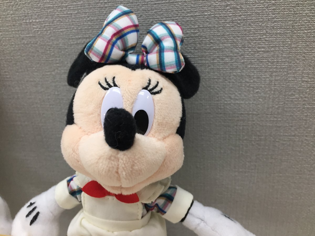 ◇ディズニー TDL ミッキー ミニー ぬいぐるみバッジ 2点 タグ付 ◇ディズニー TDL ミッキー ミニー ぬいぐるみバッジ 2点 タグ付