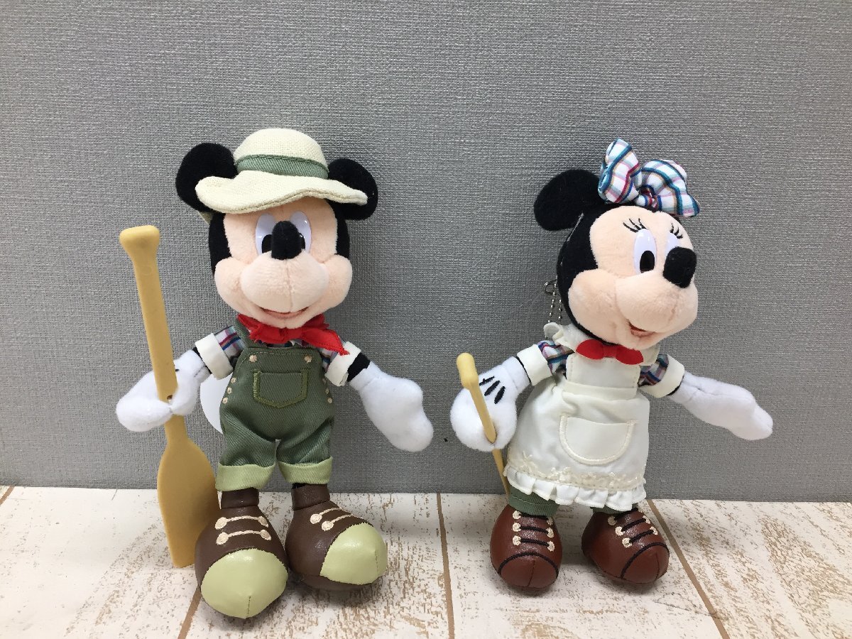 ◇ディズニー TDL ミッキー ミニー ぬいぐるみバッジ 2点 タグ付 ◇ディズニー TDL ミッキー ミニー ぬいぐるみバッジ 2点 タグ付