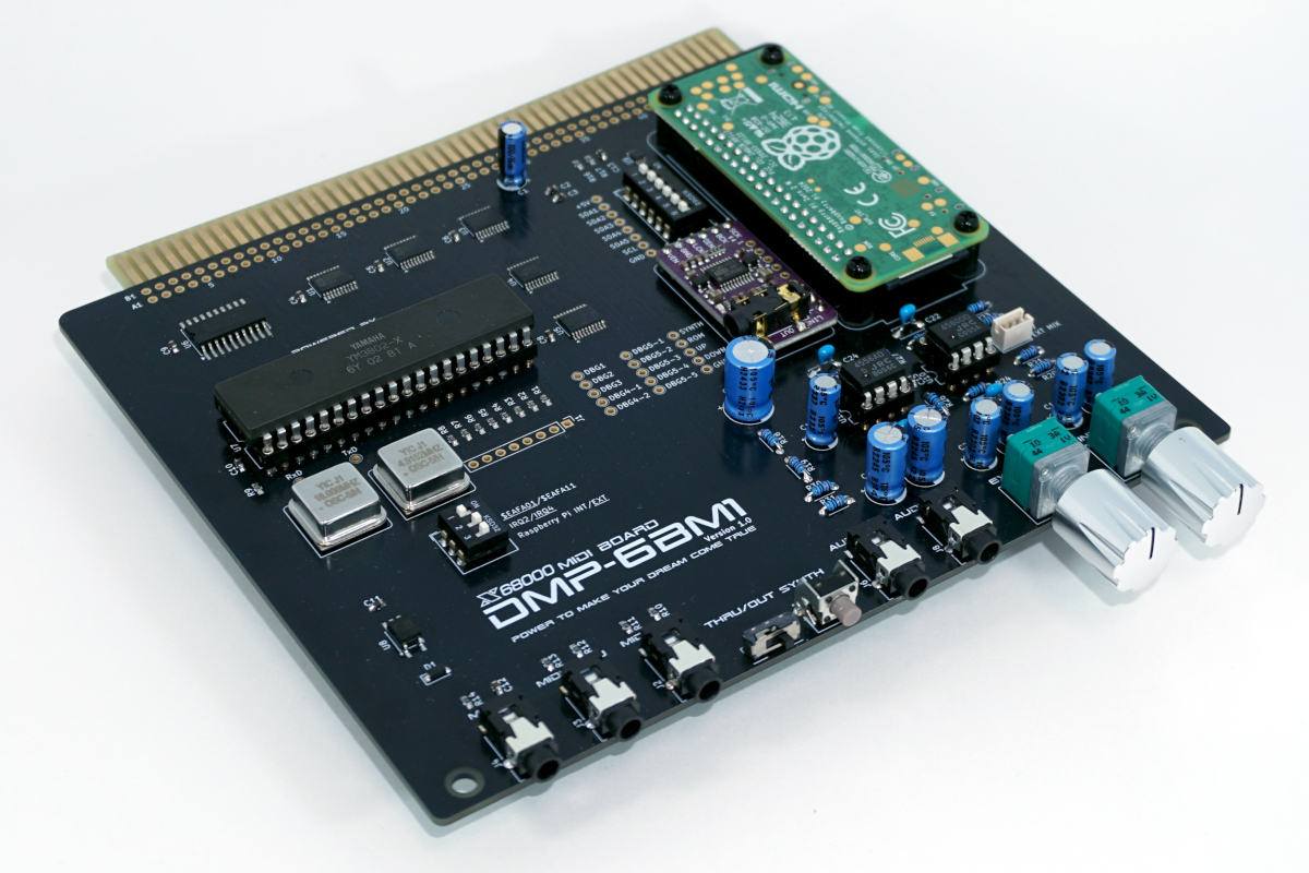 Yahoo!オークション - X68000用 自作MIDIボード【YAMAHAチップ Yahoo!オークション - X68000用 自作MIDIボード【YAMAHAチップ