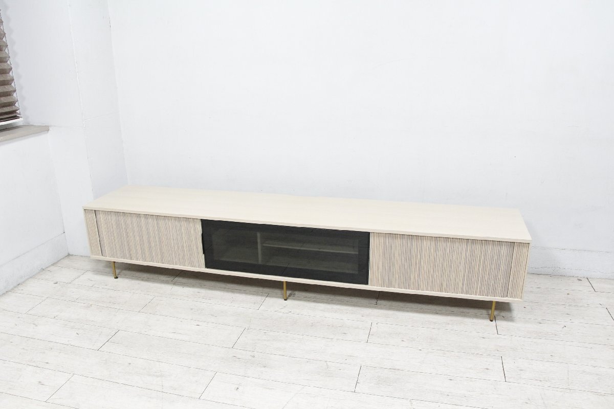【展示極美品】 Ritzwell リッツウェル ジャバラ テレビボード Yahoo!オークション - 展示極美品 Ritzwell リッツウェル TV